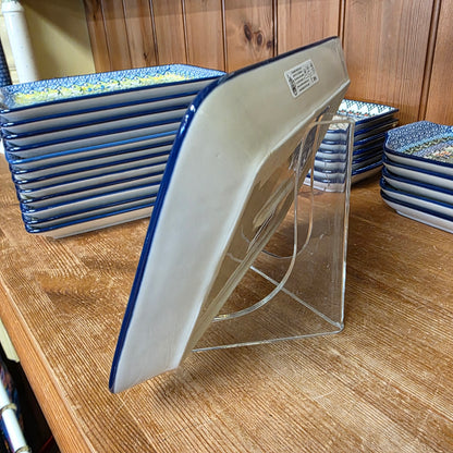 Platter Rectangular 9.5" x7"  111-U4830  U3 pf0526