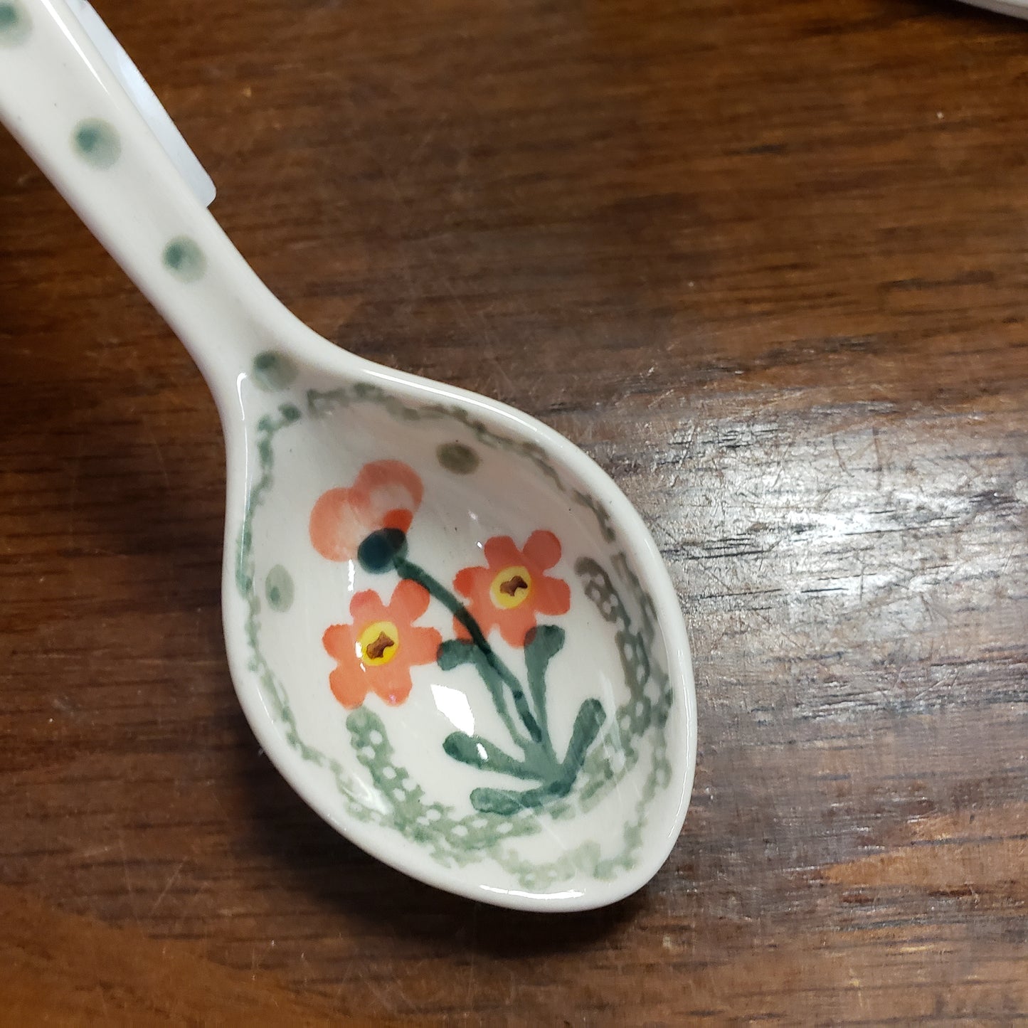 Spoon ~ Medium ~ 6.25" 590-0560X Peach Spring Daisy 3393