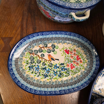 Oval Platter ~ Small 10.5" x 7.3"    G69-U5098  U4 pf0526