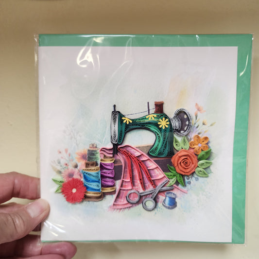 Card ~ Sewing Machine
