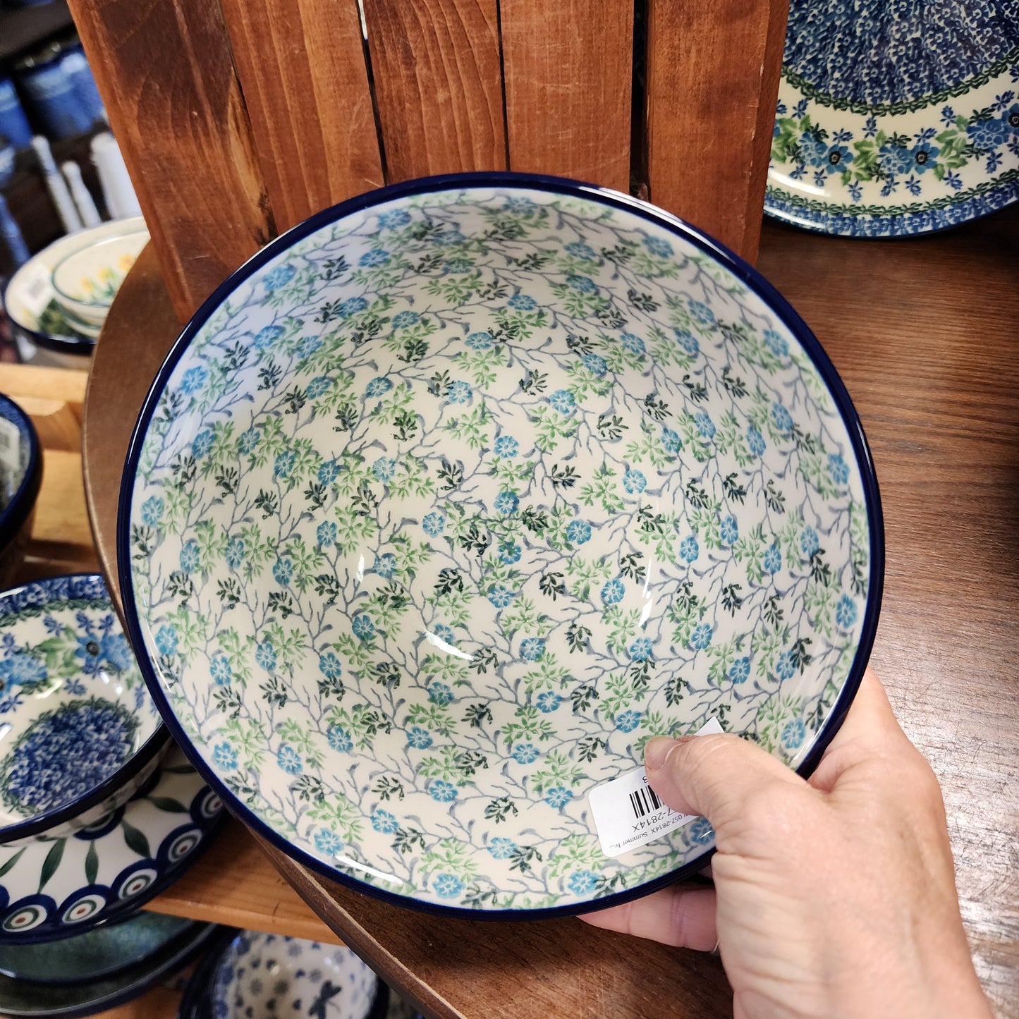 Bowl   Nesting   7.75" W 057-2814X  Summer Ivy pf0526
