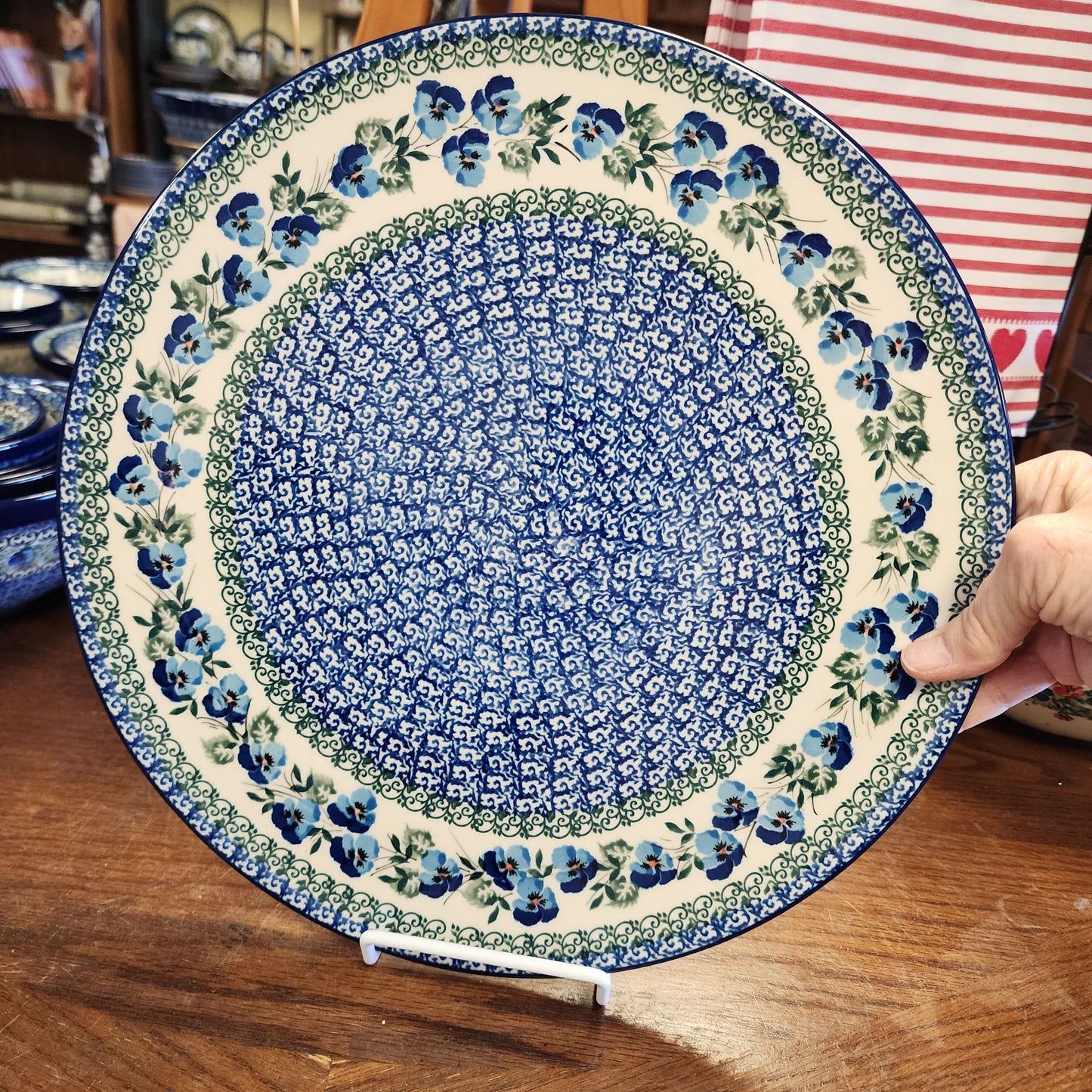 Pizza / Charcuterie Board 13" D53-2273 Winter Viola