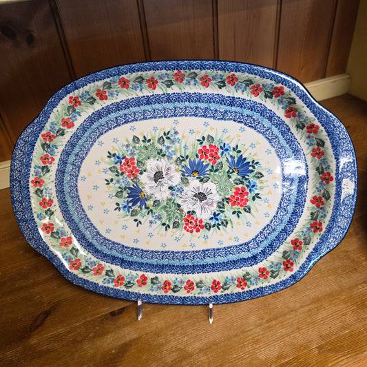Platter   Oval   11.5" x 15.5"   U5156 ~ U4