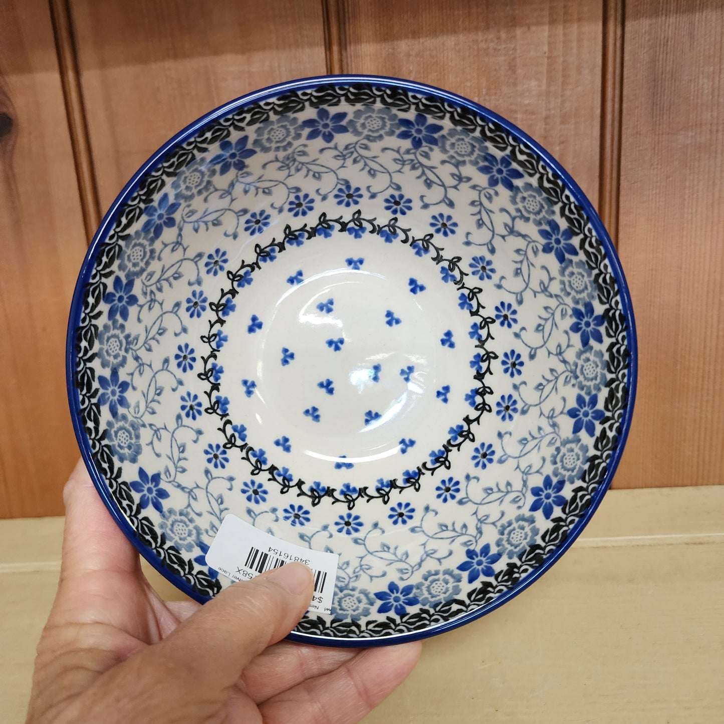 Bowl   Nesting   6.5" W   2158X ~ Silver Lace