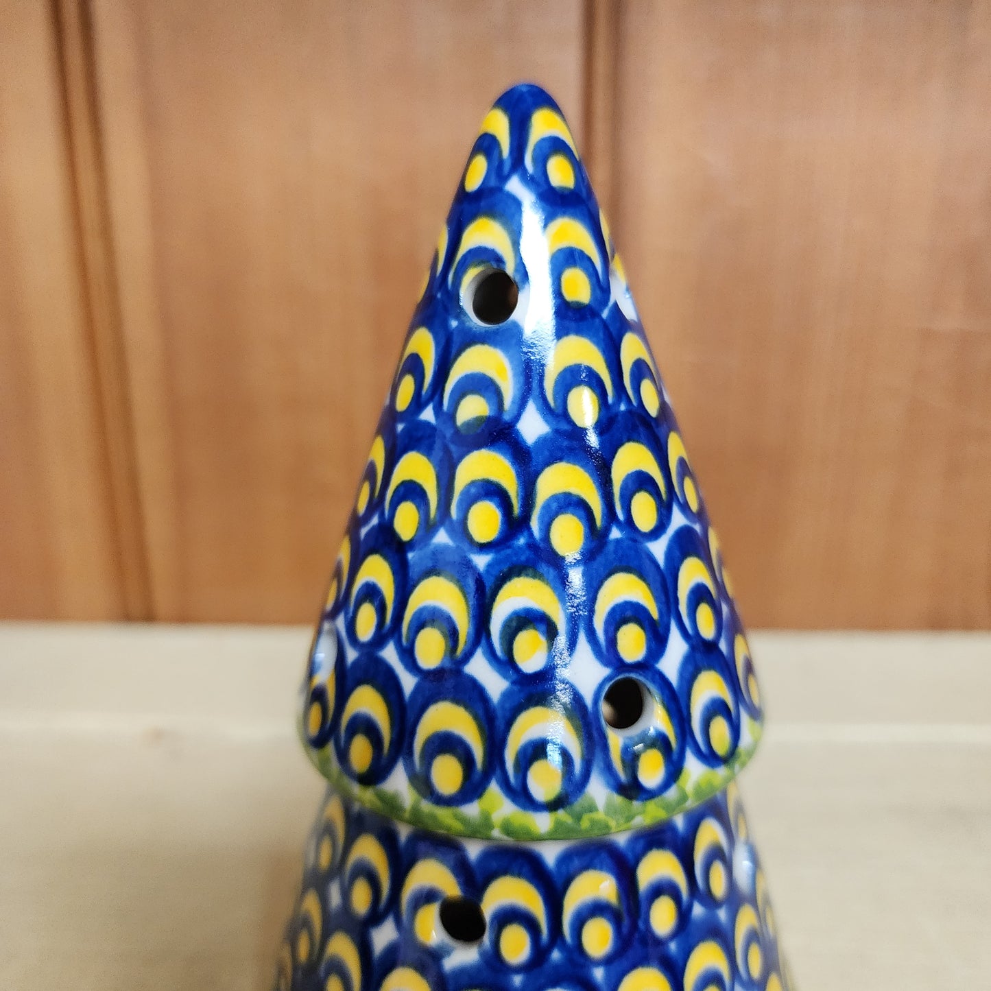 Tree Luminary 5.5" / Blue/yellow eyes *small*