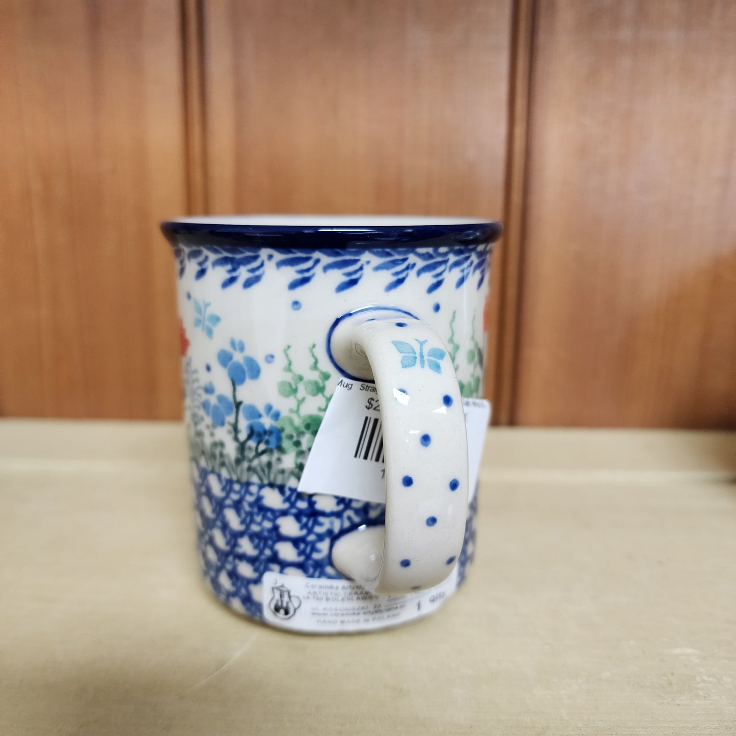 Mug   Straight Side   10  oz 236-2903X  Tulip Horizon pf0526