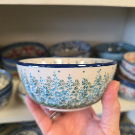 Bowl   Ice Cream   4.5" 017-3279X  Virginia Bluebells pf0526