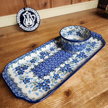 2 pc / Tray & Ramekin 2272x Parisian Posies