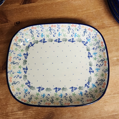 Baker   7.5" x 8.75"    1316X ~ By the Sea seahorse