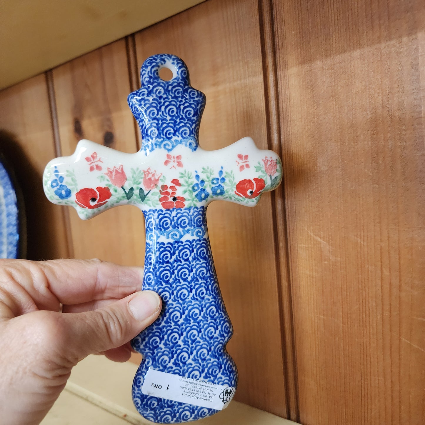 Cross 5" x 7.5"     3220X ~ Whimsical Garden