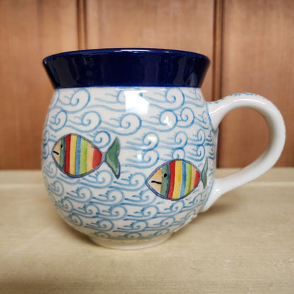 Mug   Bubble   11 oz.   2540X ~ Rainbow Fish