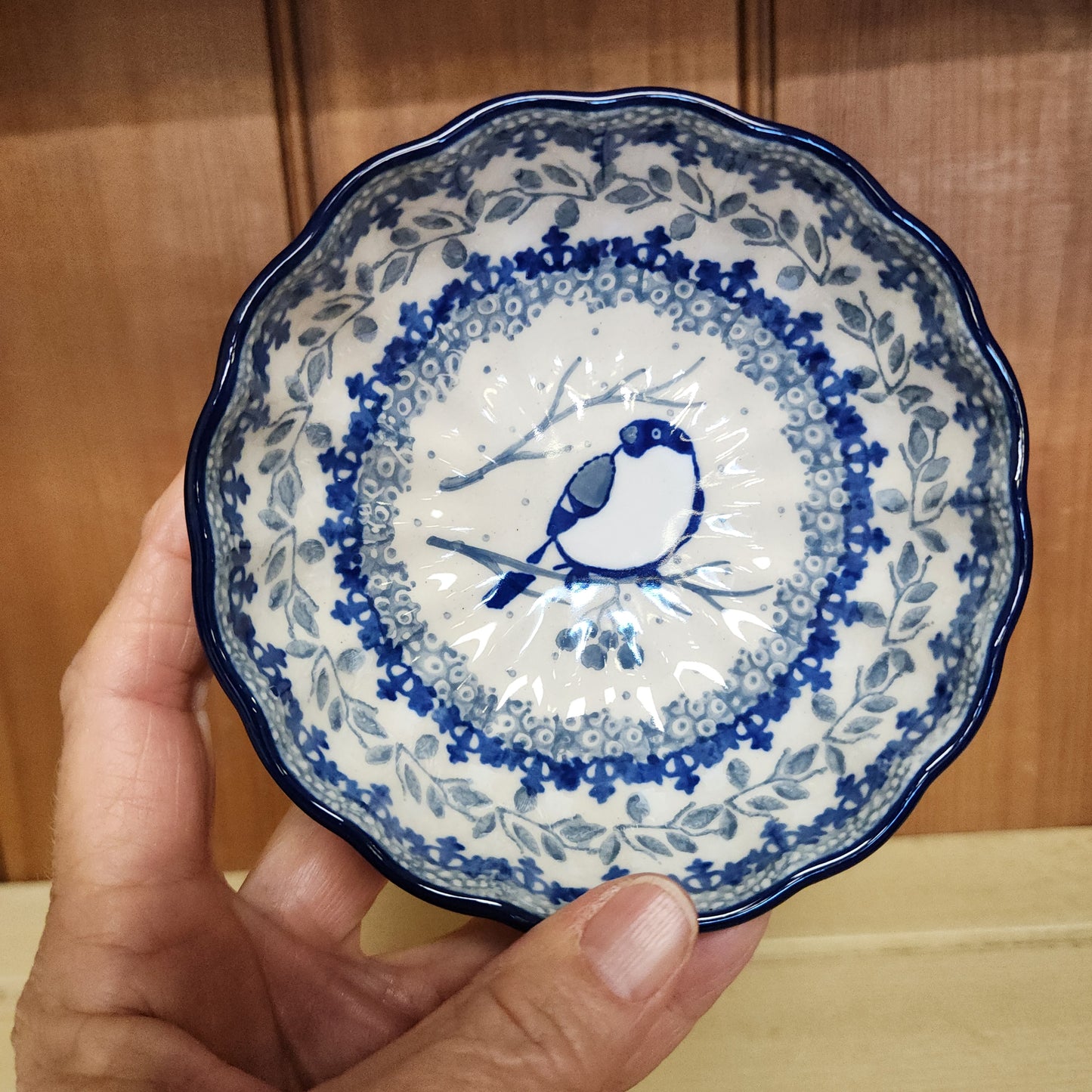 Bowl   Scalloped   4.5"   U4830 ~ U3