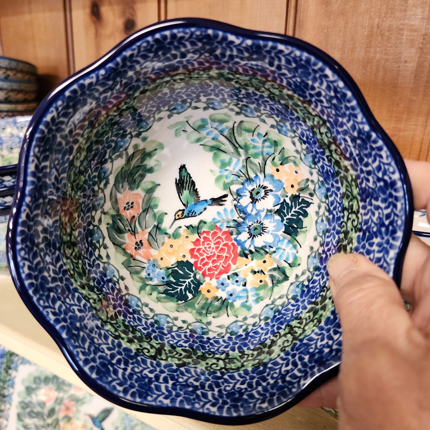 Bowl   Wavy Edge   5.75" A54-U3271  U4 pf0526