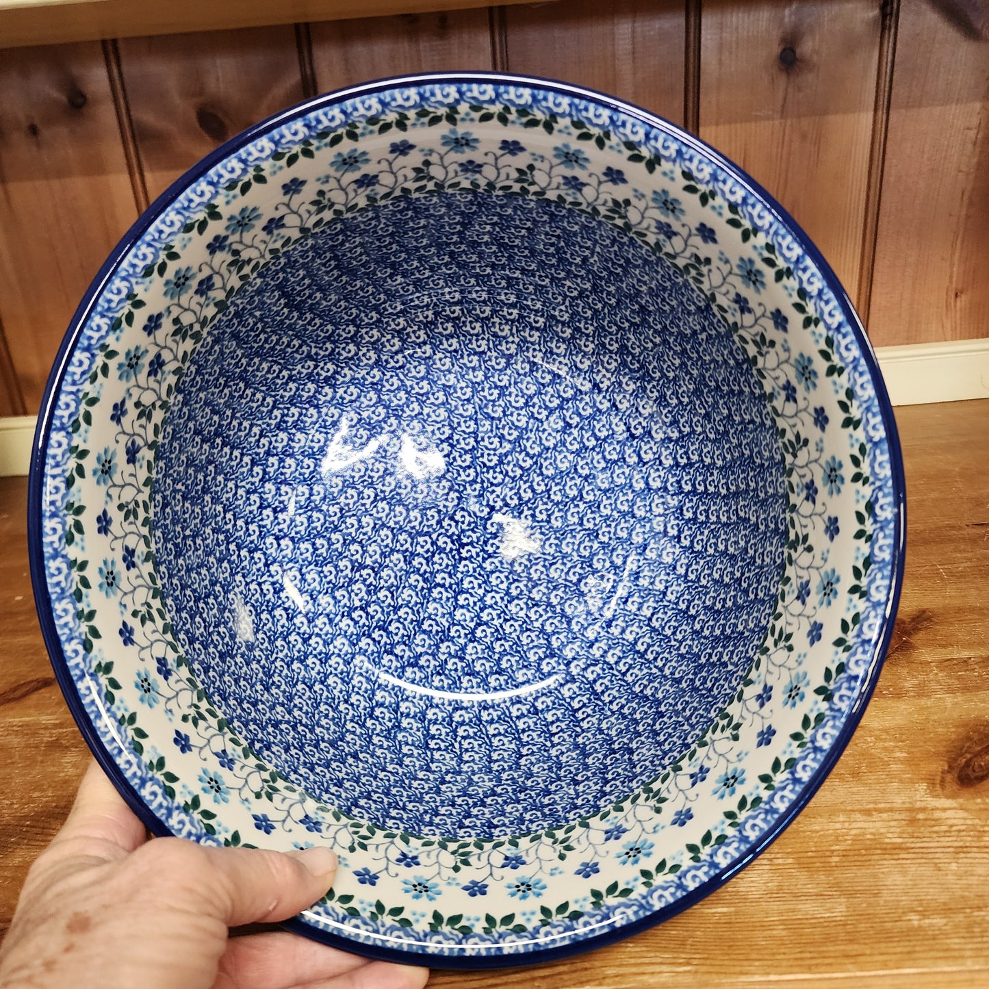Bowl   Deep Mixing   4 Qt.   2785X ~ Georgia Blue