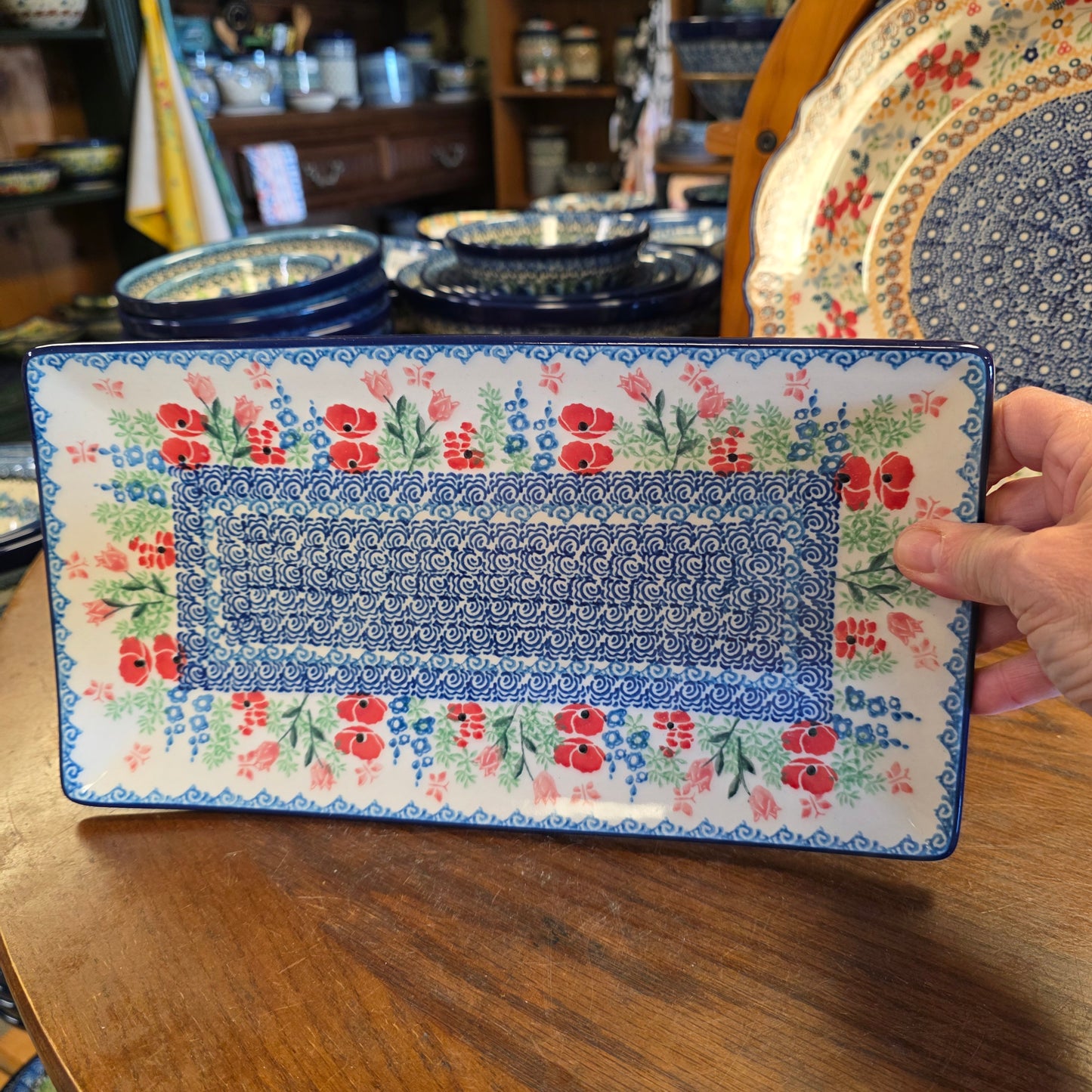 Sushi Plate     3220X ~ Whimsical Garden