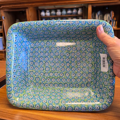 Baker   Rectangular w/Rim   9.25" x 11"L 856-2252X  Key Lime pf0526 Small Lasagna