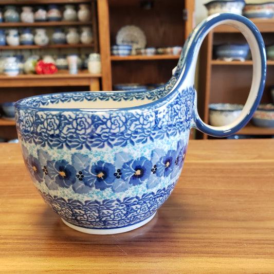 Bowl w/ Loop Handle ~ 16 oz 845-U3639 ~ U3 M. Starzyk FBI