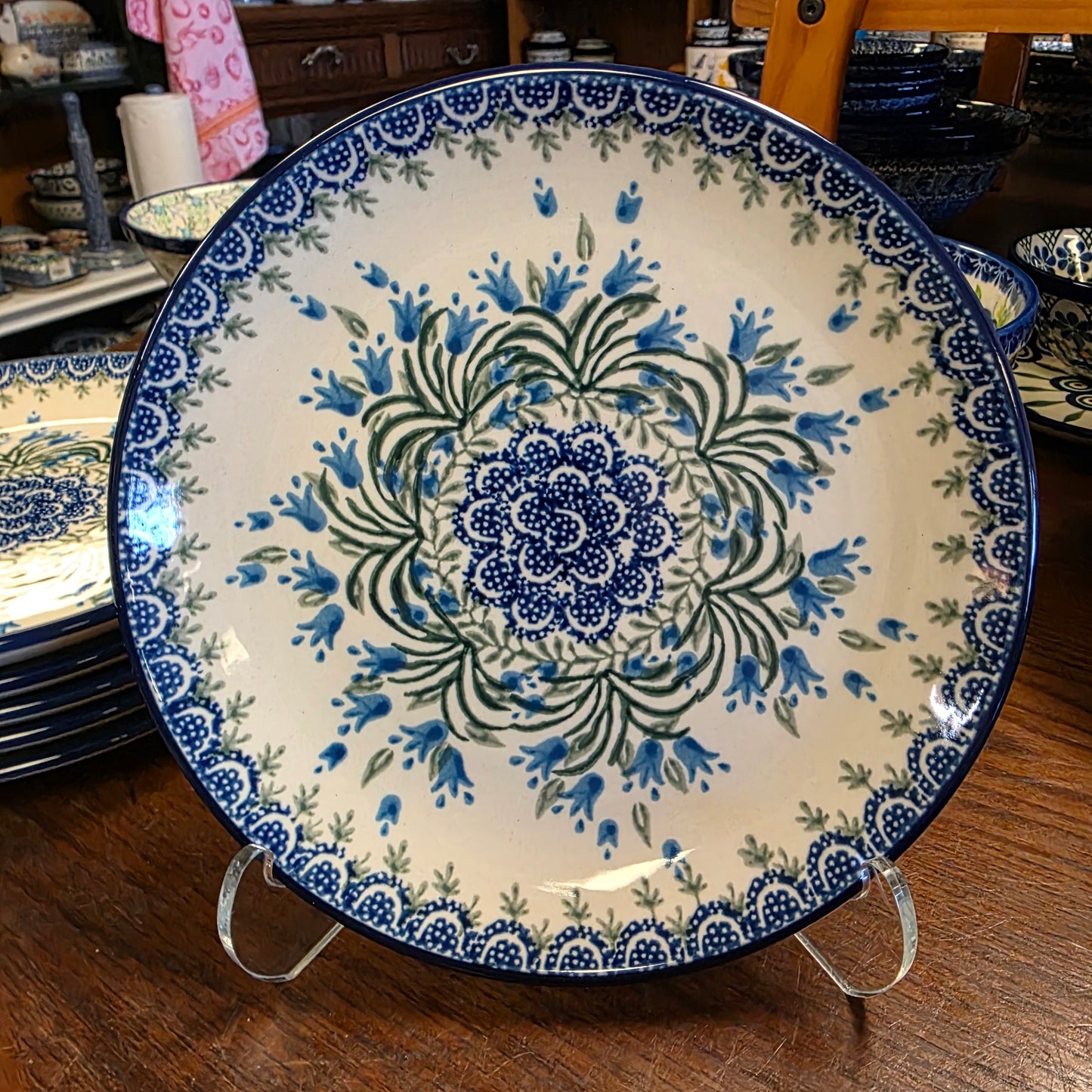 Plate   7.75"  086-1432X  Blue Bells pf0526
