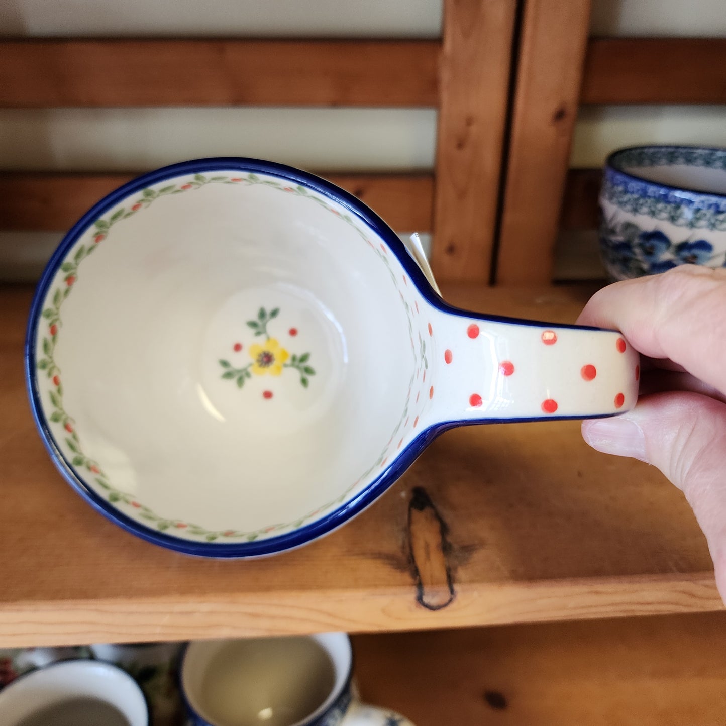 Bowl w/ Loop Handle ~ 16 oz 2225X ~ Buttercup
