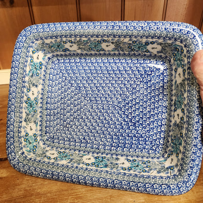 Baker ~ Rectangular w/Rim 12"x10" 855-U4976 pf0425 Medium Lasagna