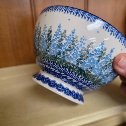 Bowl w/Pedestal   5.25"W  206-3279X  Virginia Blue Bells pf0526