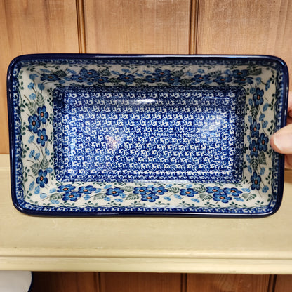 Baker ~ Loaf Pan ~ 7.75"w X 8"L 2272X ~ Parisian Posies