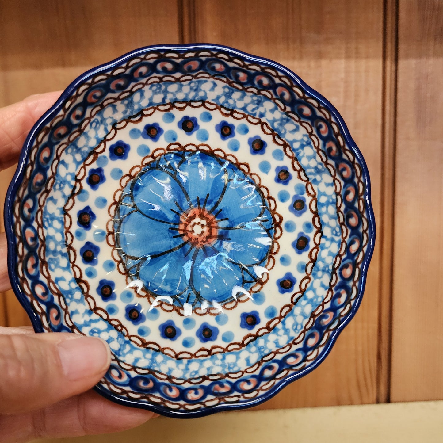 Bowl   Scalloped   4.5"   U408C ~ U4