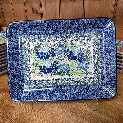 Platter Rectangular 9.5" x7" 111-U5138  U4 pf0526