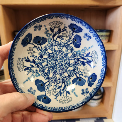 Bowl ~ 5" shallow B89 2902X ~ Evening Poppy