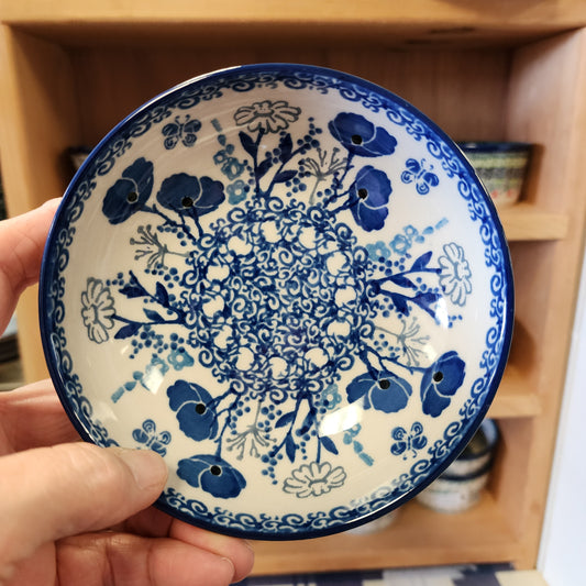 Bowl ~ 5" shallow B89 2902X ~ Evening Poppy