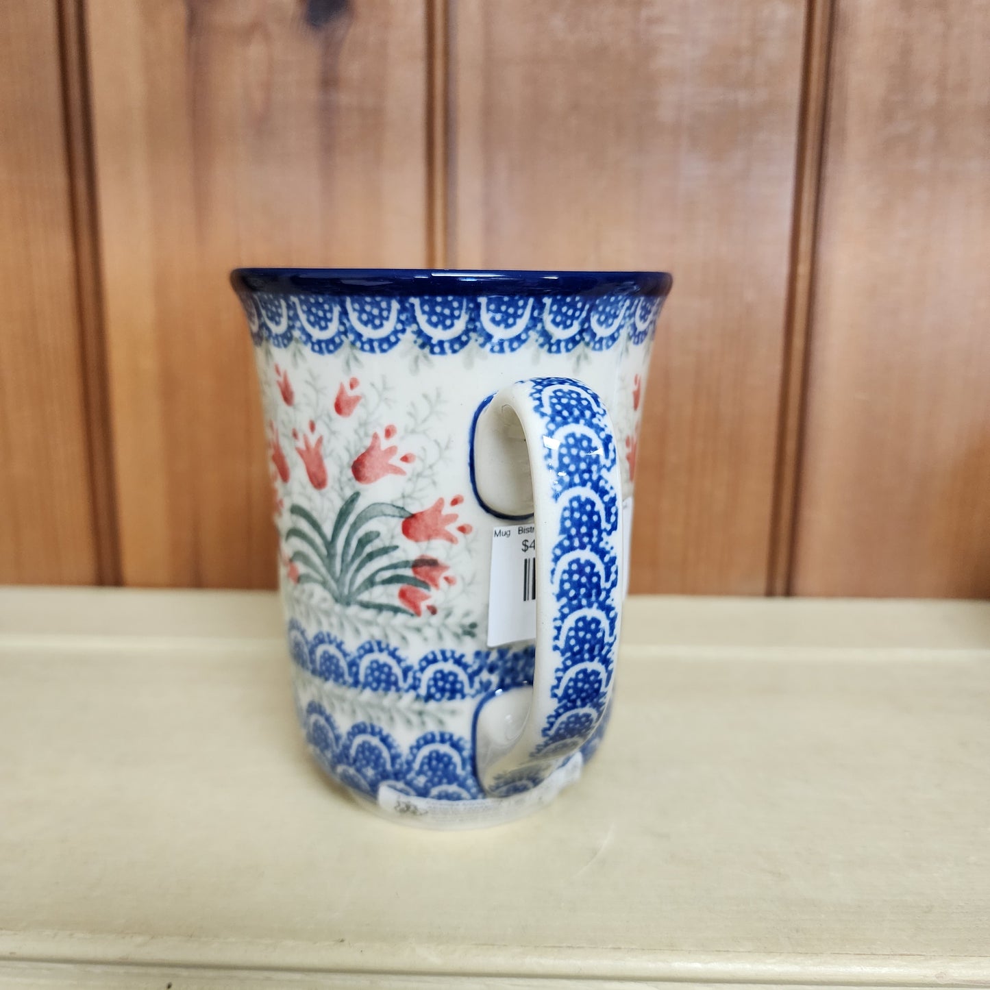Mug   Bistro   16 oz. 812-1437X  Crimson Bells pf0526