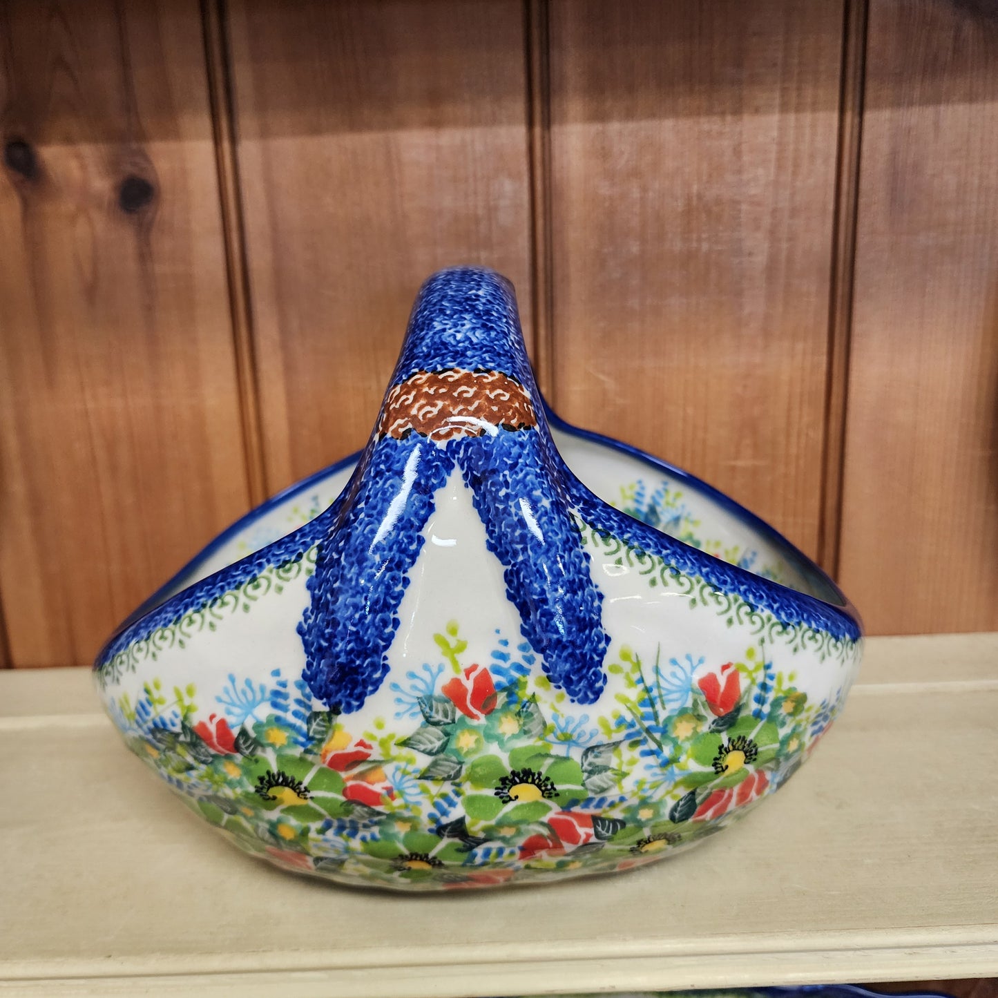 Basket Red / Blue 9" x 7.5"High