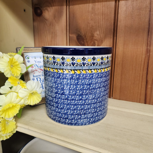 Utensil Holder   5.5"  003-2178X  Daisy Maize pf0526