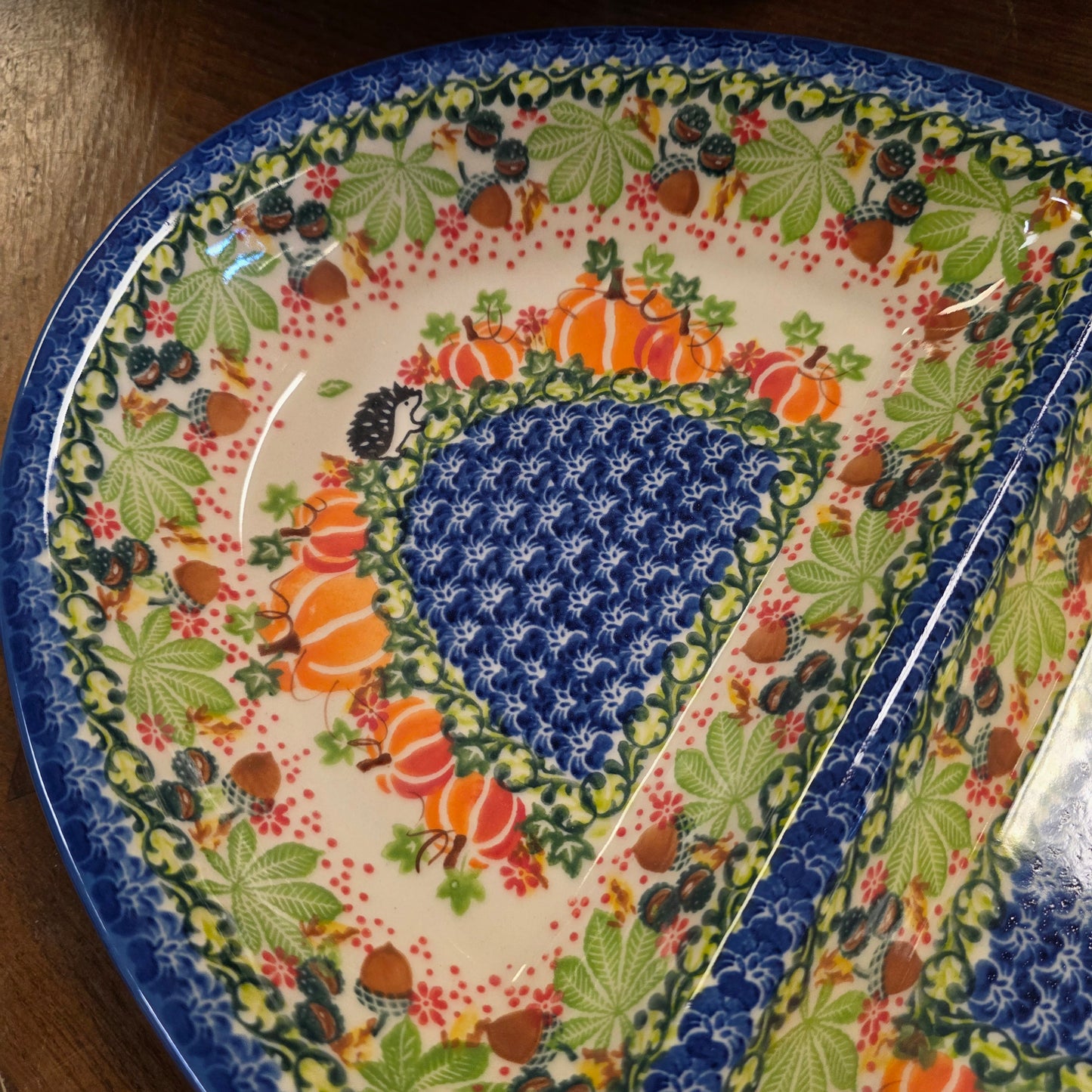 Divided Dish 15"x10" 1103