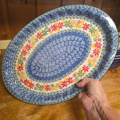 Platter   Oval   10' X 14.5"   2533X ~ Maple Harvest