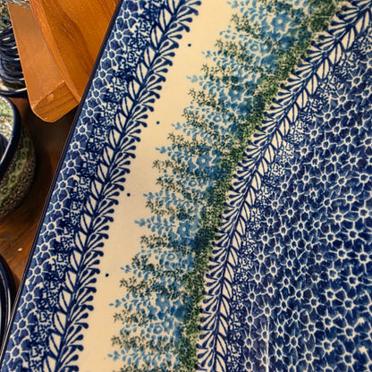 Bowl   Serving   12.5" W 116-3279X  Virginia Bluebells pf0526
