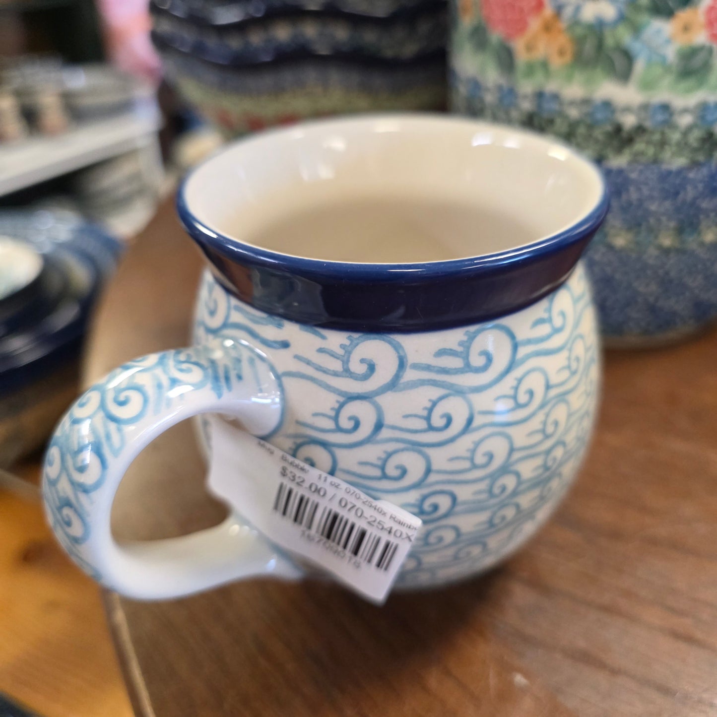 Mug   Bubble   11 oz. 070-2540x Rainbow Fish