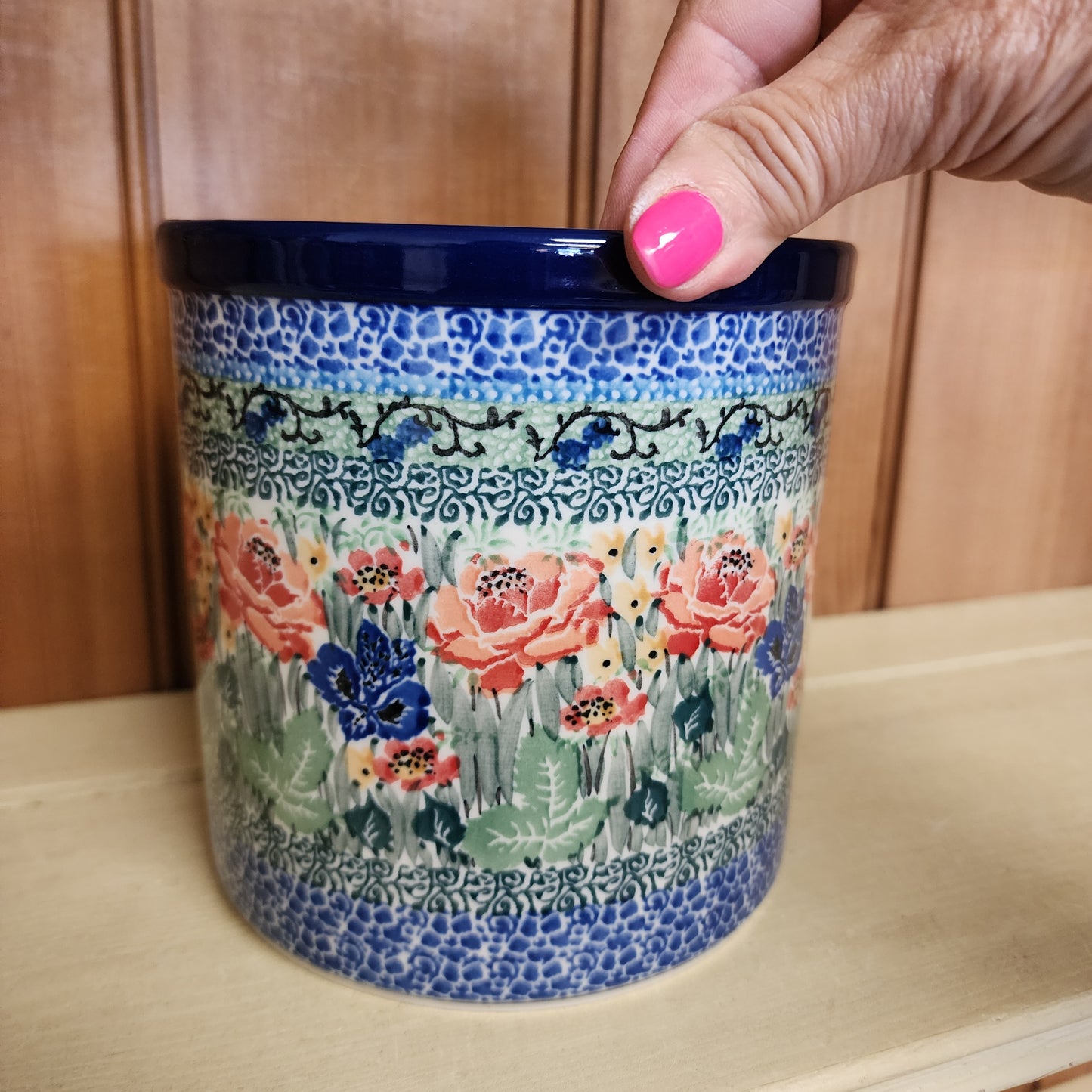 Utensil Holder ~ 5.5" 003-U4400 Pf0425 10148