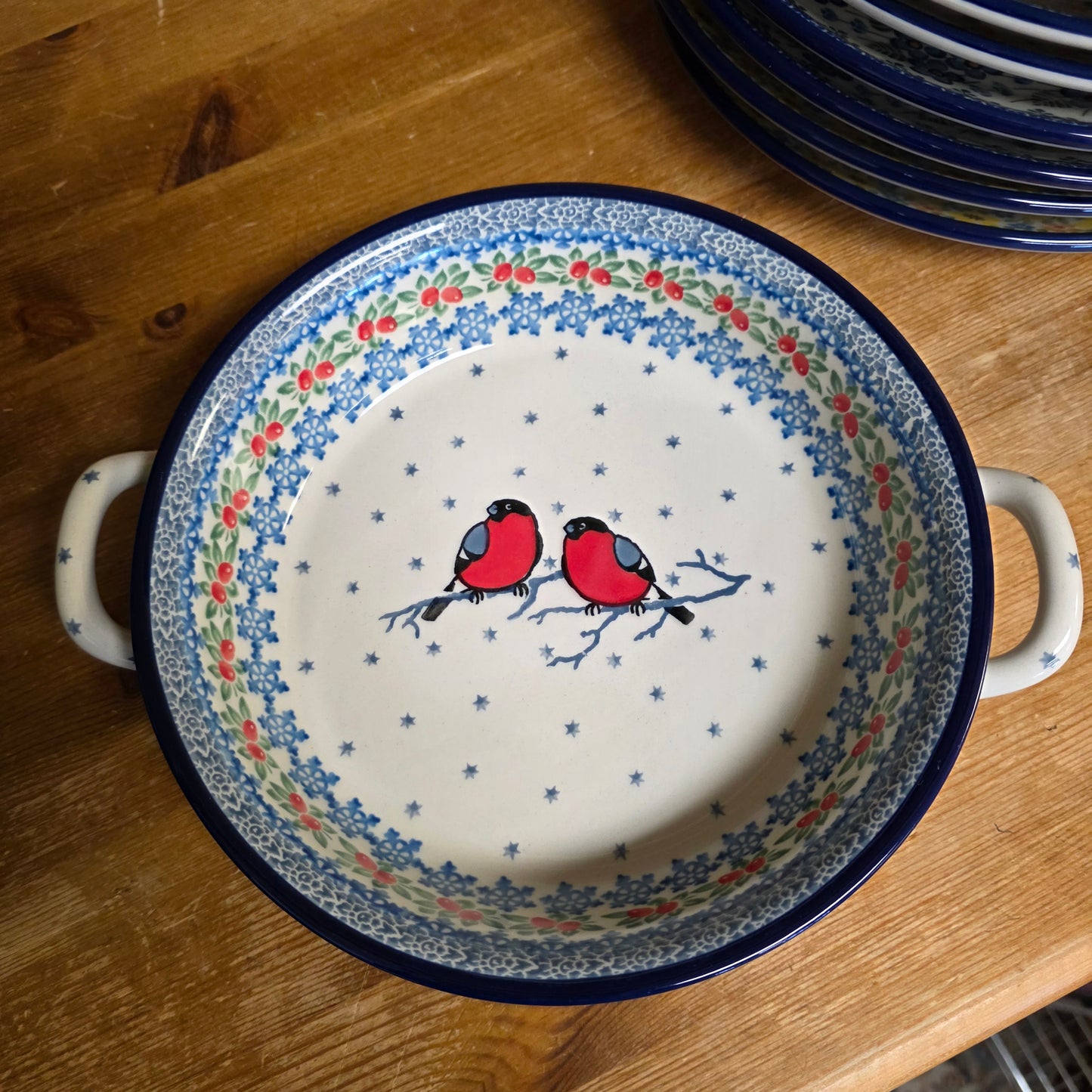 Baker   Round w/ Handles   8"   U5179 ~ U3