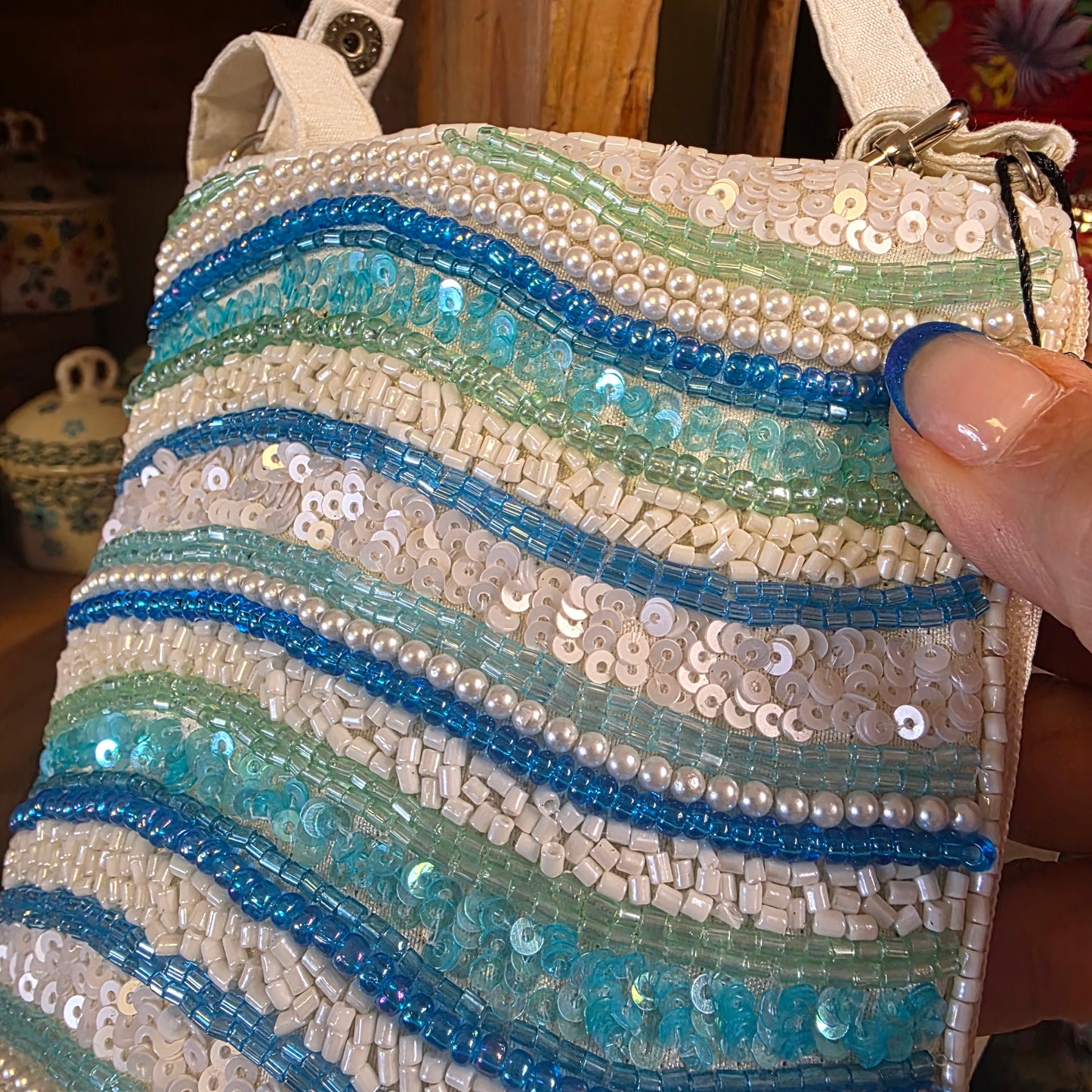 Club Bag Making Waves / Crossbody Bag purse