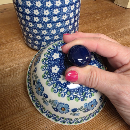 Jar / Canister 9" 493-2251 Calico / 50 oz