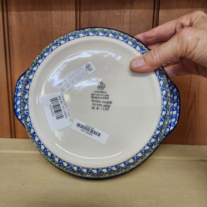 Baker ~ Round w/ Handles ~ 8"  2898X ~ Little Gems