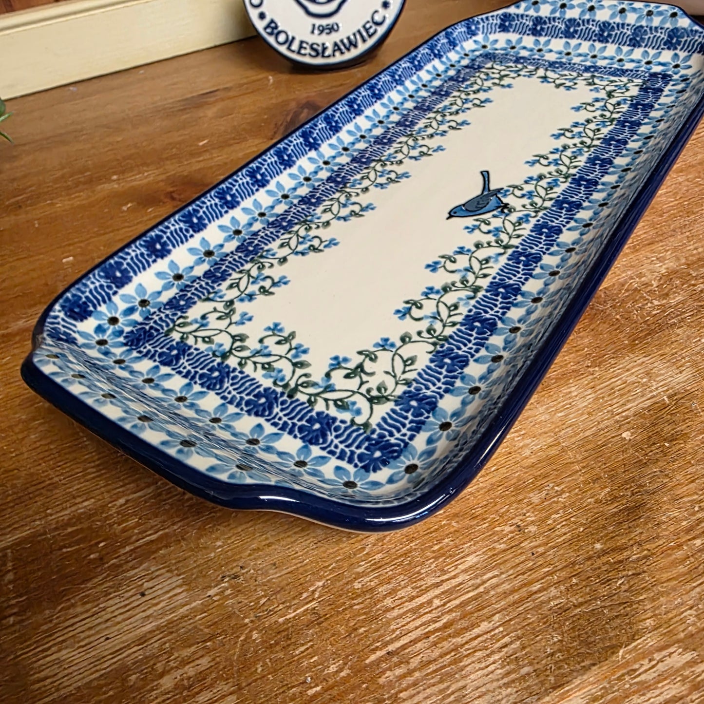 Tray   5.5" x 12"  410-1932X  Song Bird pf0526