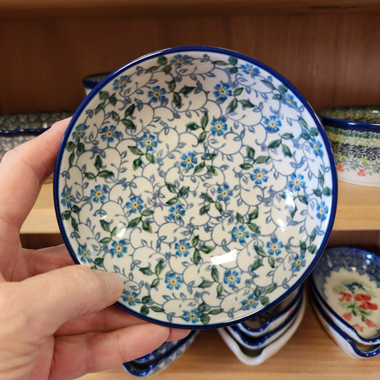 Bowl ~ 5" shallow B89 2089X ~ Forget Me Knots