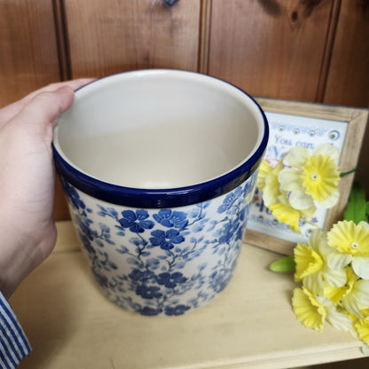 Utensil Holder ~ 5.5" 003-3428X Timeless Blue PF0526
