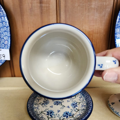 Mug w/Infuser and Saucer   12 oz.    2524X ~ Clover Fields