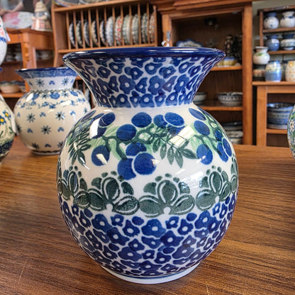 Vase   Bubble   4.25" 048-1413X  Huckleberry pf0526