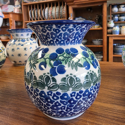 Vase   Bubble   4.25" 048-1413X  Huckleberry pf0526