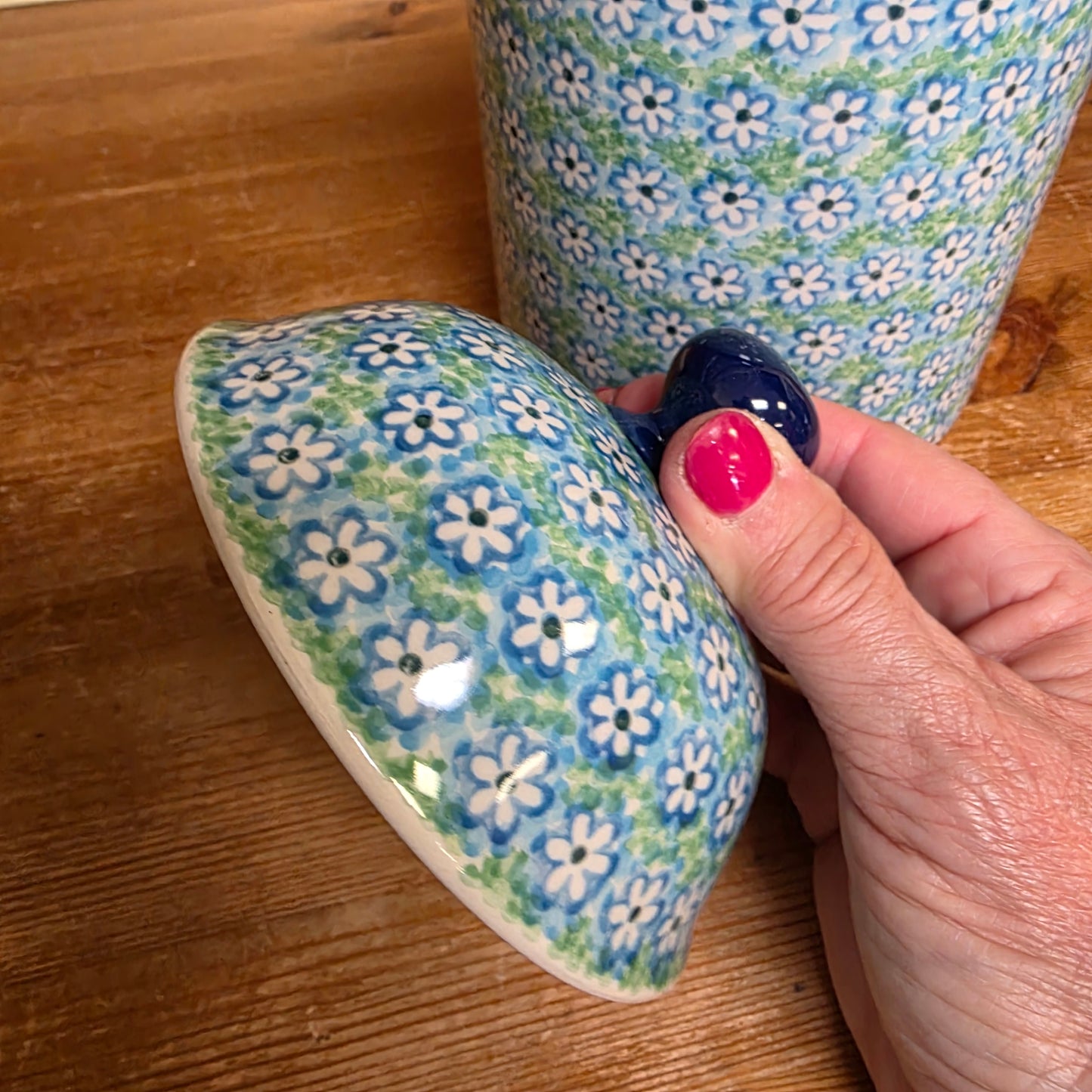 Jar / Canister 9" 493-22252 Key Lime / 50 oz