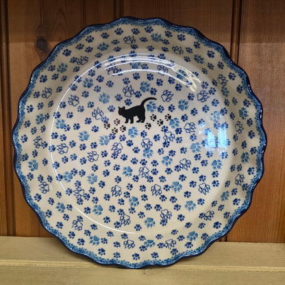 Baker Pie Plate   Fluted   10" 636-1771X  Boo Boo Kitty pf0526